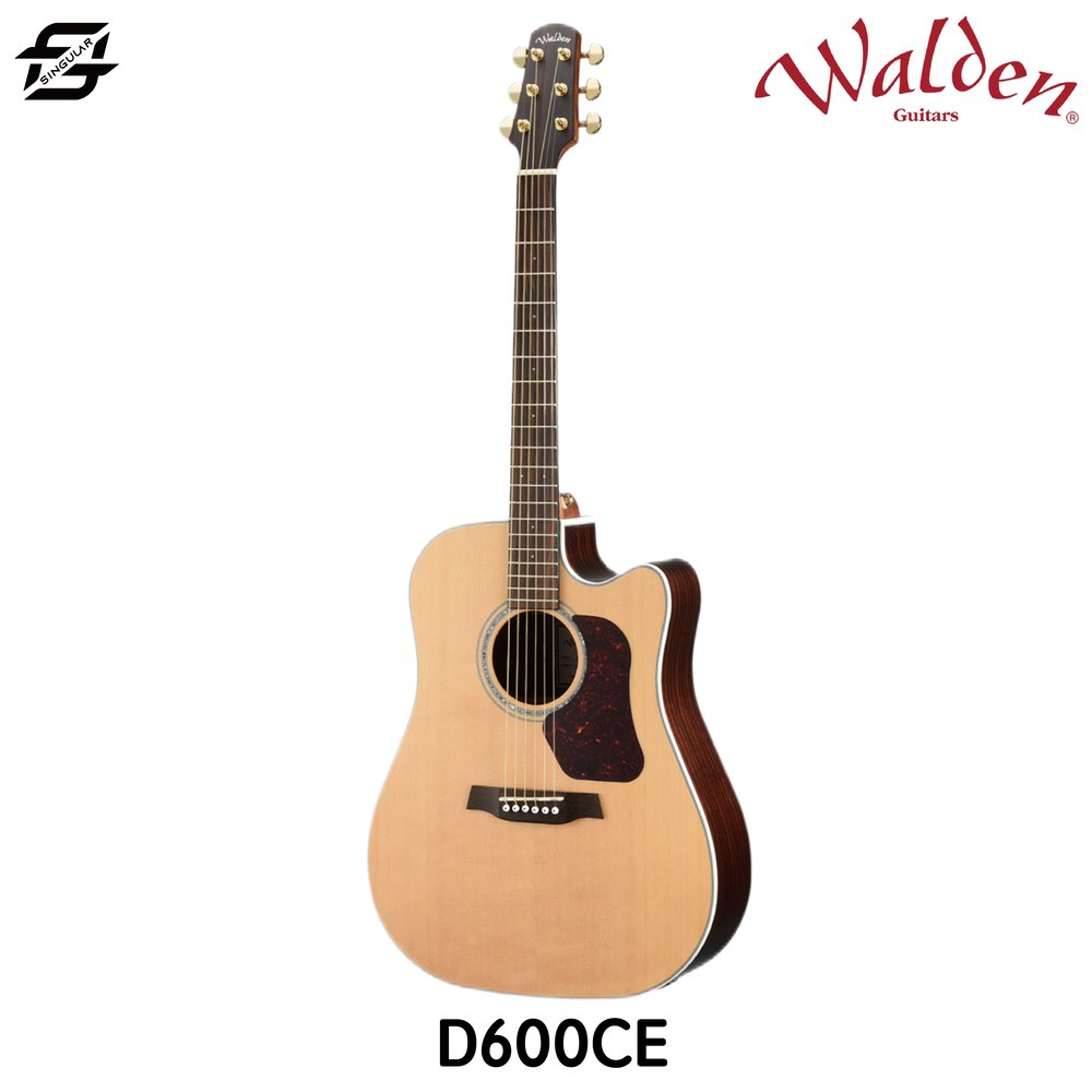 【非凡樂器】Walden 面單電木吉他D600CE / 41吋D桶身吉他 / 含琴袋 / 公司貨保固