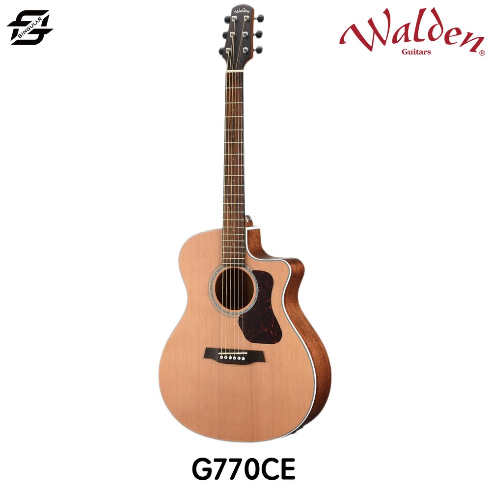 【非凡樂器】Walden 單板電木吉他G770CE / 40吋GA桶身吉他 / 含琴袋 / 公司貨保固