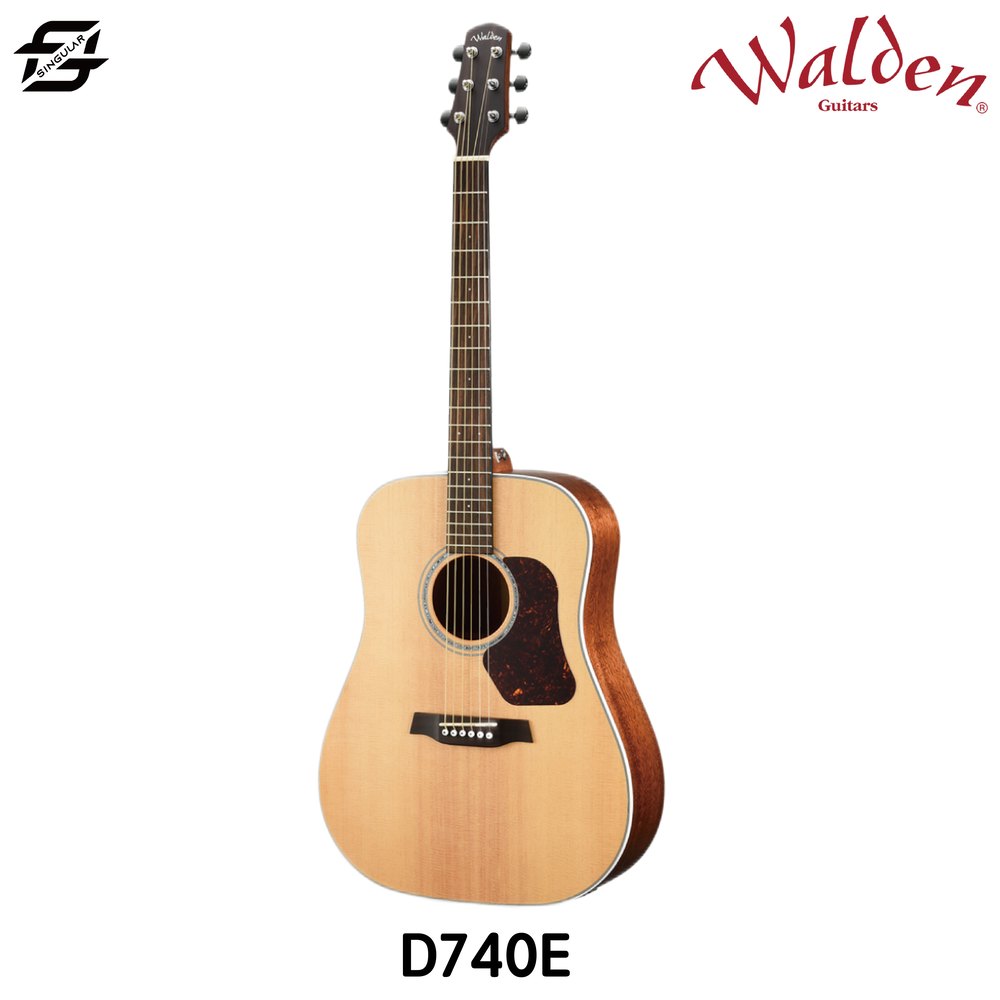 【非凡樂器】Walden 單板木吉他D740E / 41吋D桶身吉他 / 含琴袋 / 公司貨保固
