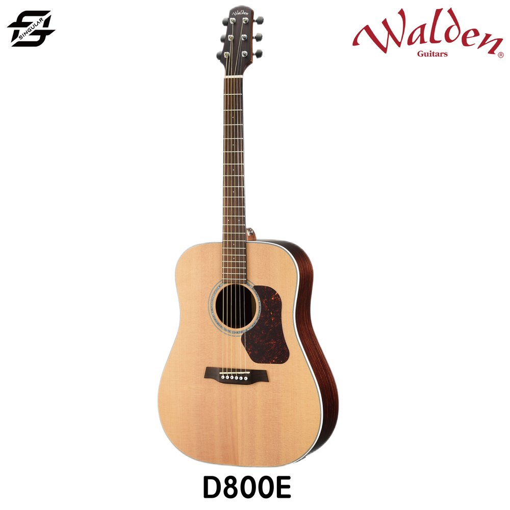 【非凡樂器】Walden 單板電木吉他D800E / 41吋D桶身吉他 / 含琴袋 / 公司貨保固