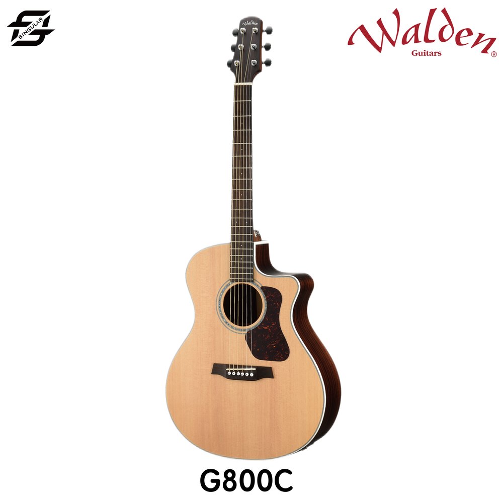 【非凡樂器】Walden 單板木吉他G800C / 40吋GA桶身吉他 / 含琴袋 / 公司貨保固