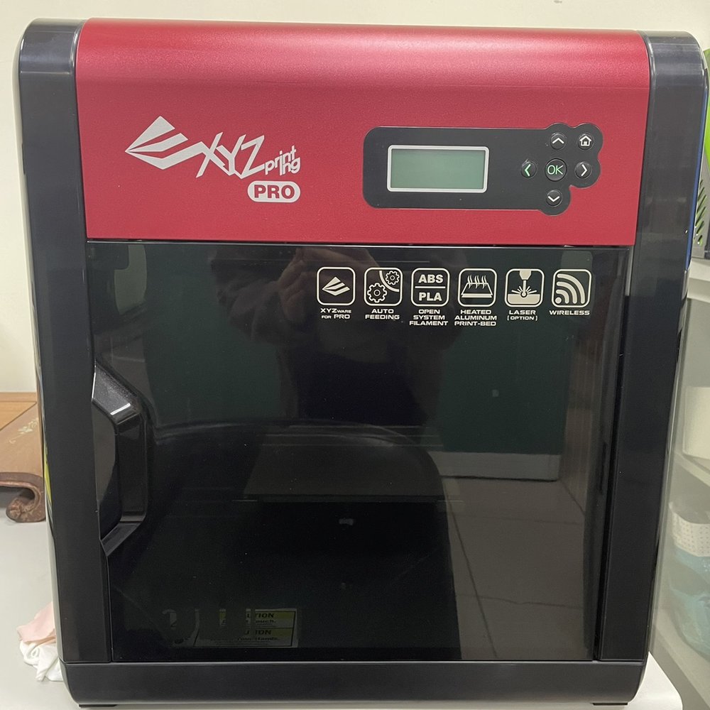 XYZ Printing 3D列印機 da Vinci 1.0 Pro 3D 掃描機 9成5新(可面交)無附雕刻模組