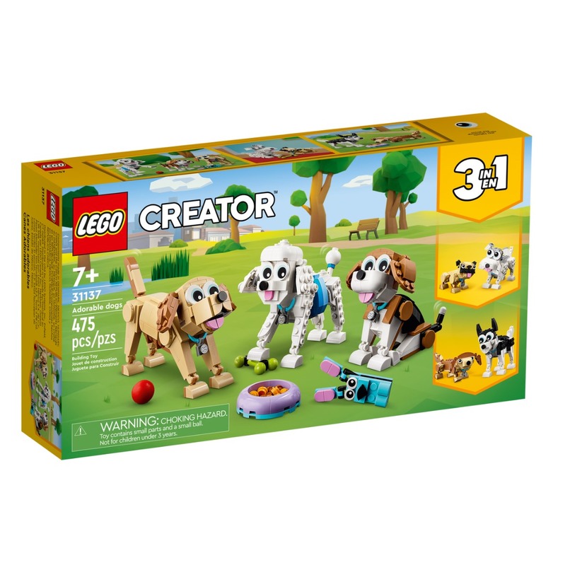 【小人物大世界】LEGO 31137 樂高 創意百變系列 3 合 1 可愛狗狗