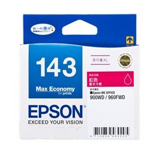 EPSON 原廠紅色墨水匣 T143350 適用 ME820WD/WF3521/ME960FWD/ME940FW/ME900WD/WF7011