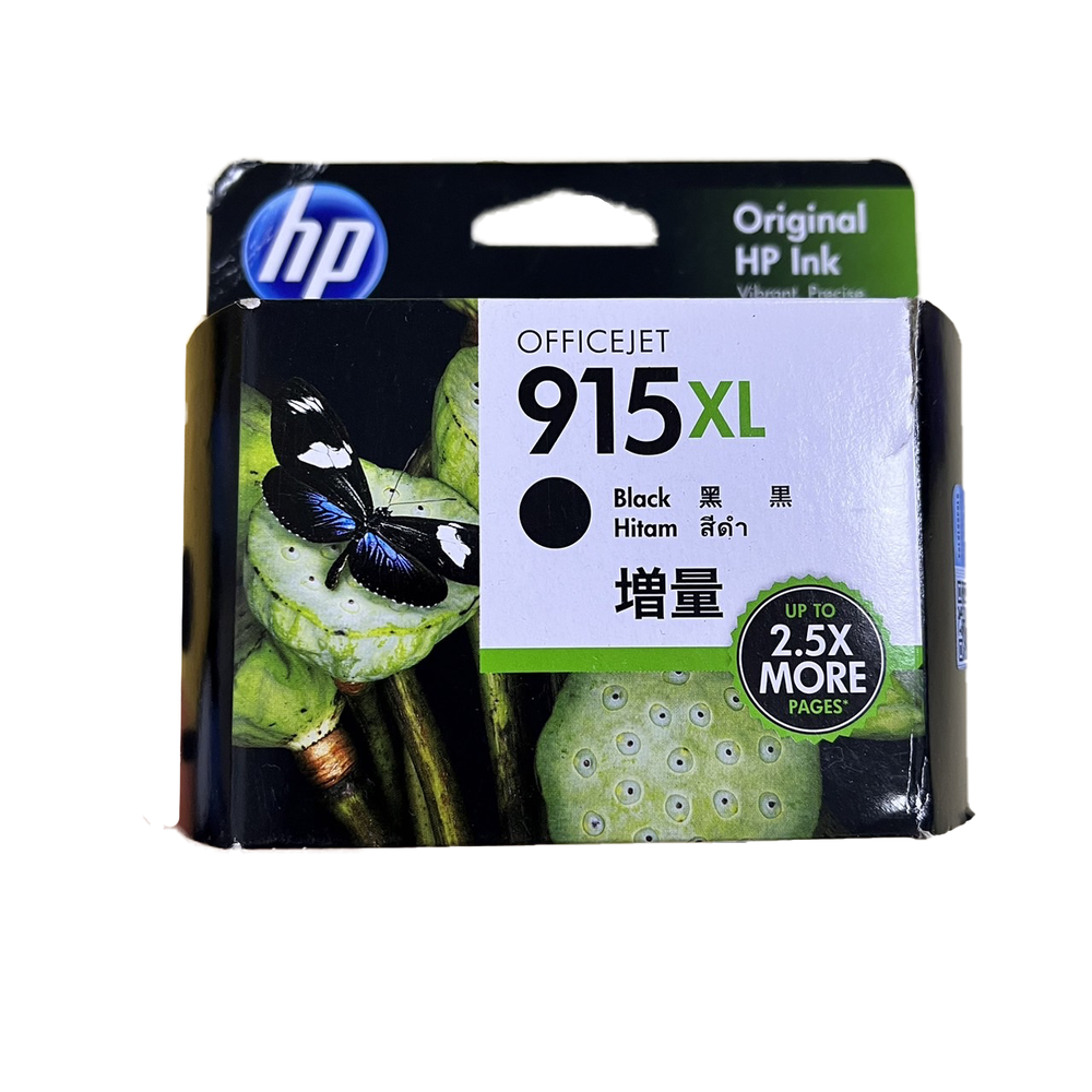 【出清】HP 915XL 原廠高印量黑色墨水匣 (3YM22AA) 適用 OJ Pro 8010/8012/8020/8022/8028/8026 AiO