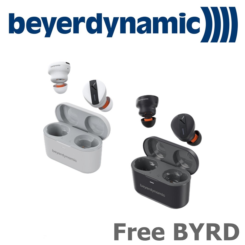 東京快遞耳機館 德國 beyerdynamic Free BYRD真無線ANC主動降噪藍牙耳機 10MM大振膜強悍音色代理公司貨 2色