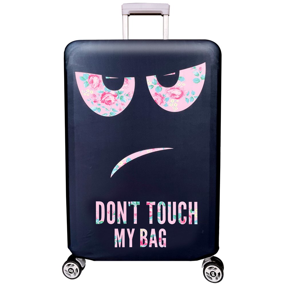 新一代 DON'T TOUCH MY BAG 春漾女神版 行李箱保護套(21-24吋行李箱適用)