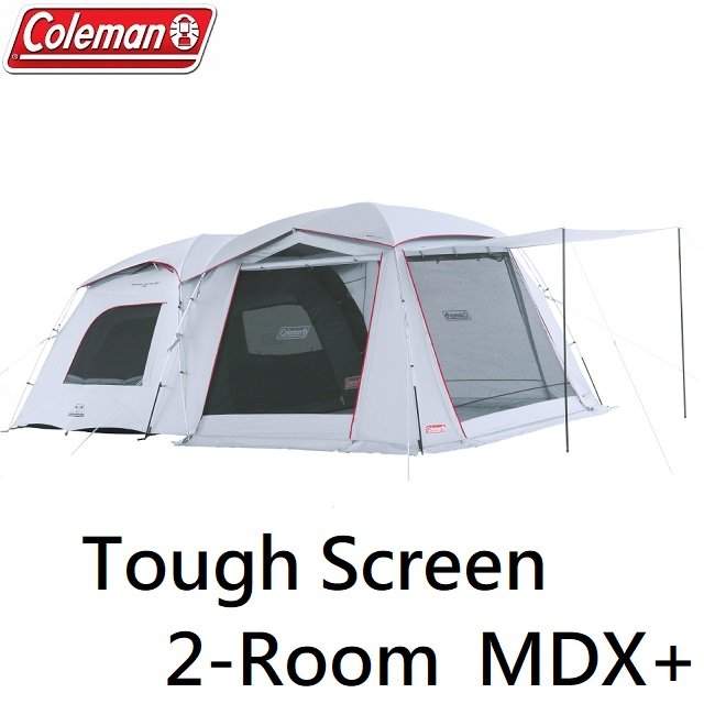 [ Coleman ]Tough Screen 2-Room MDX+ / 帳篷 別墅帳 一房一廳 / CM-36437 川山岳海