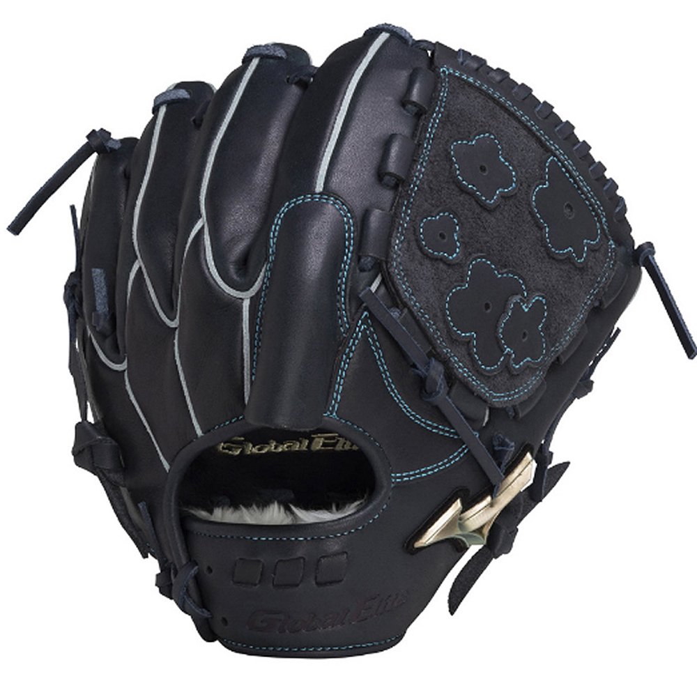 「野球魂」--「MIZUNO」【GLOBAL ELITE RG BAS】【前田健太】少年用軟式棒球手套（投手，1AJGY28211，29深藍色）附手套袋，for小四～小六