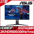 ASUS ROG Strix XG27AQMR HDR600電競螢幕(27型/2K/300Hz/1ms/IPS)