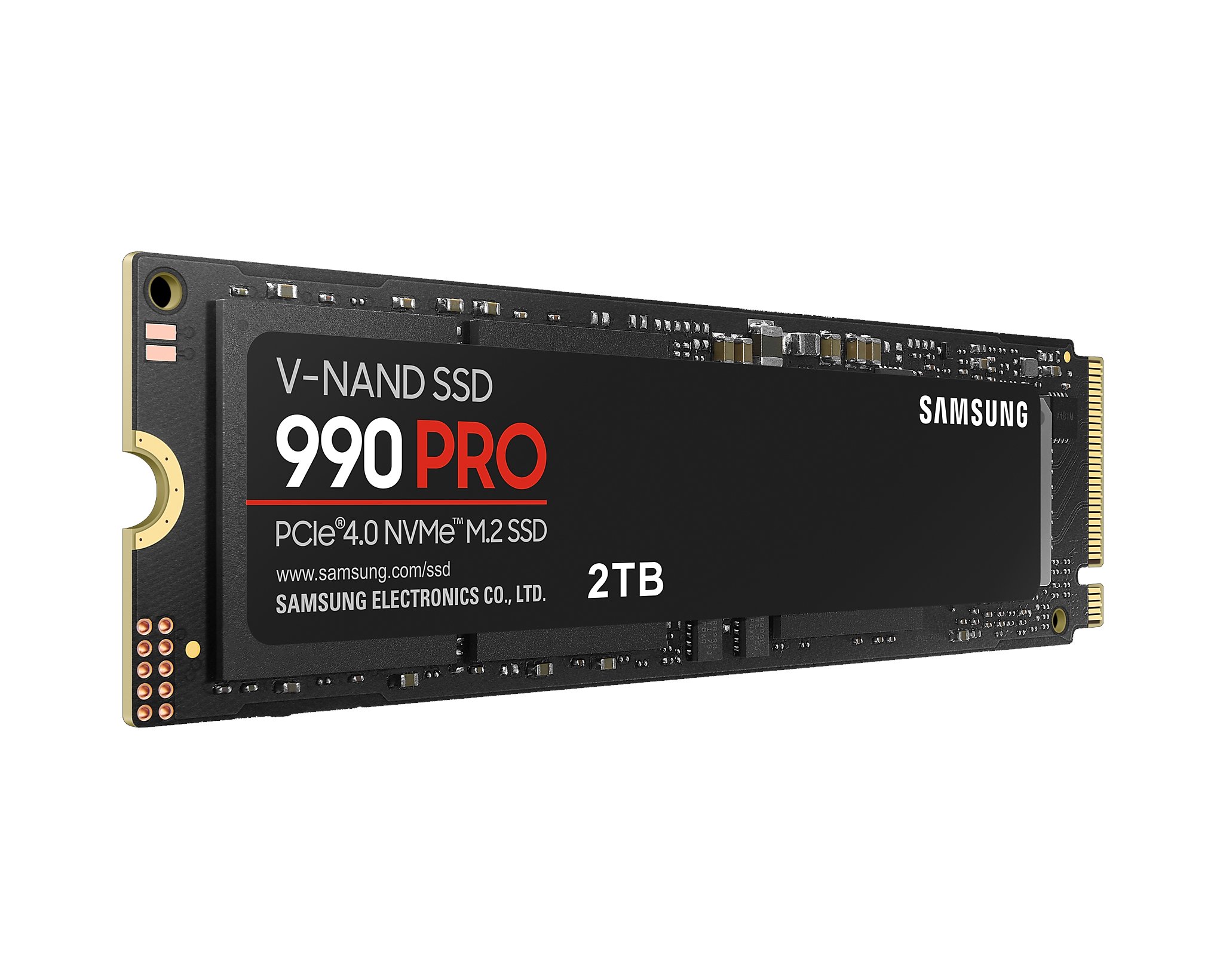 SAMSUNG 三星990 PRO 2TB 2T MZ-V9P2T0BW M.2 PCIe 4.0 NVMe SSD 固態