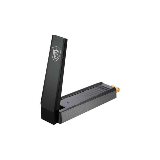 MSI微星 AX1800 WiFi 6 USB 3.2雙頻無線網卡 ( AX1800 WiFi USB Adapter ) 路由器