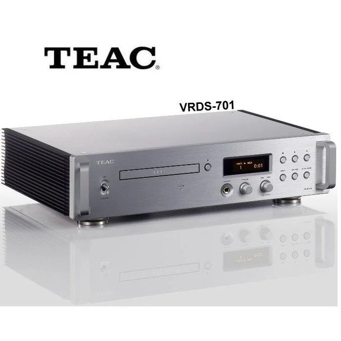 鈞釩音響~TEAC 全新的 VRDS-701 CD播放器兼備創新元素(勝旗代理公司貨)