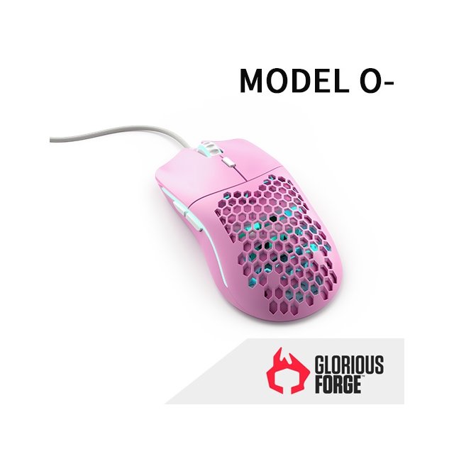 *硬派精璽* Glorious Forge Model O-有線光學滑鼠粉紅色000426000002