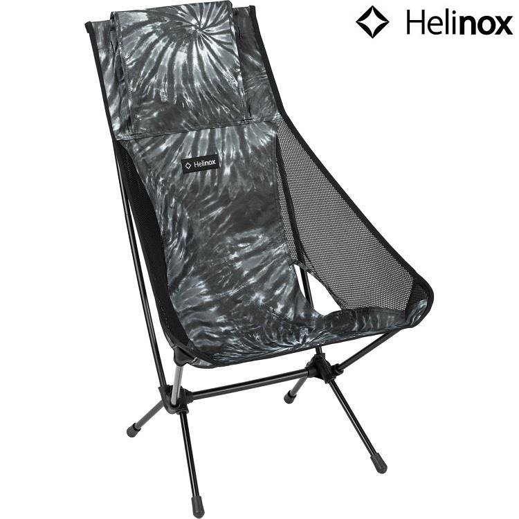 Helinox Chair Two 高背戶外椅/輕量摺疊椅/DAC露營椅 黑紮染 Black Tie Dye 13903