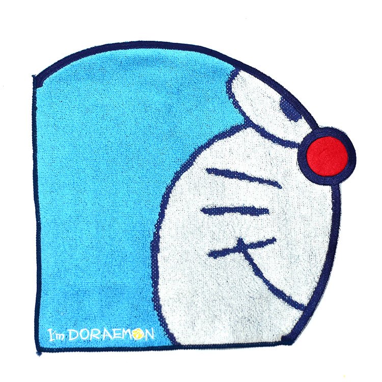 哆啦A夢 毛巾 手帕 日本正版品 25x24cm