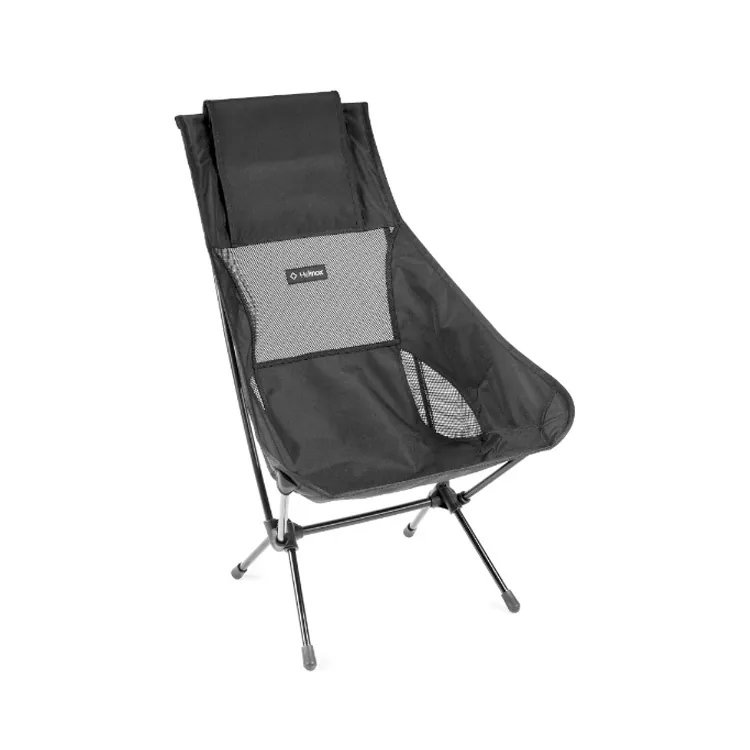 韓國 Helinox Chair Two 高背戶外椅 - 全黑 HX-12886R1