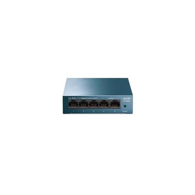 TP-LINK LS105G(UN) 5-Port 10/100/1000Mbps 桌上型交換器