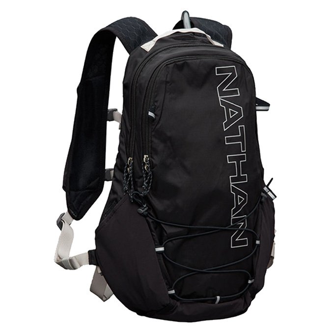 美國NATHAN-Crossover Pack-15L 健行背包-野跑背包-跑步背包-黑NA30350BV
