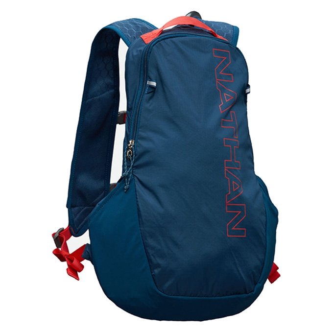 美國NATHAN-Crossover Pack-5L 健行背包-野跑背包-跑步背包-海洋藍NA30310MH