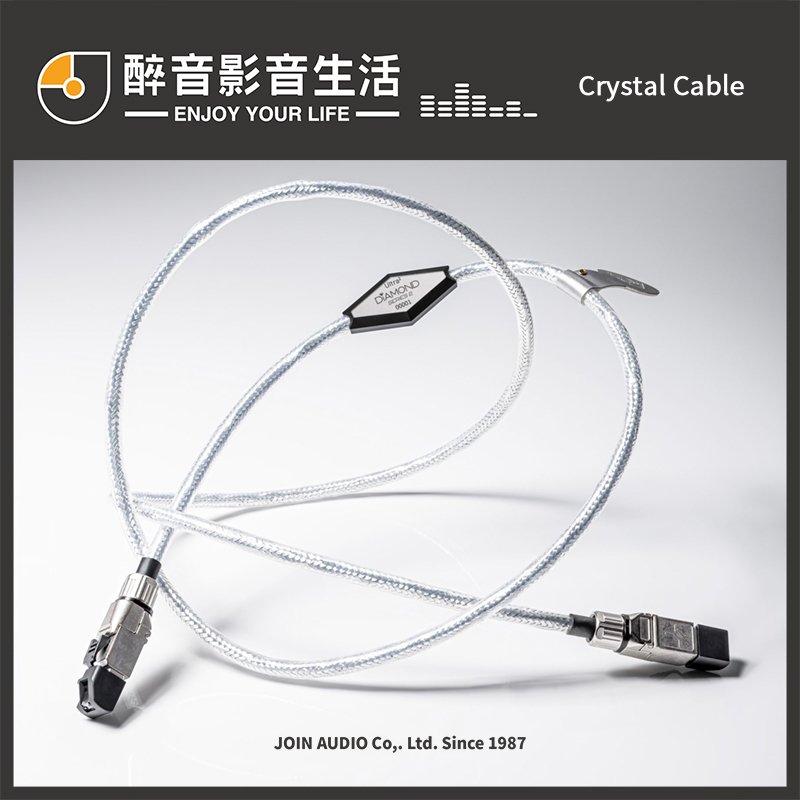 【醉音影音生活】荷蘭 Crystal Cable Ultra2 Diamond (1m) 網路線.台灣公司貨
