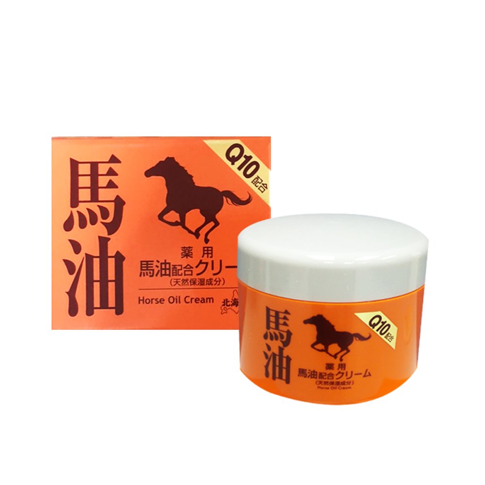 【瘋日殿堂】昭和新山熊牧場Q10馬油 90g horse oil cream 日本代購