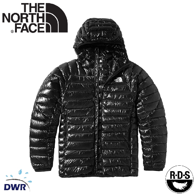 【The North Face 男 Summit L3連帽羽絨外套(美版)《黑》】3SQJ/防潑水羽絨外套/保暖外套