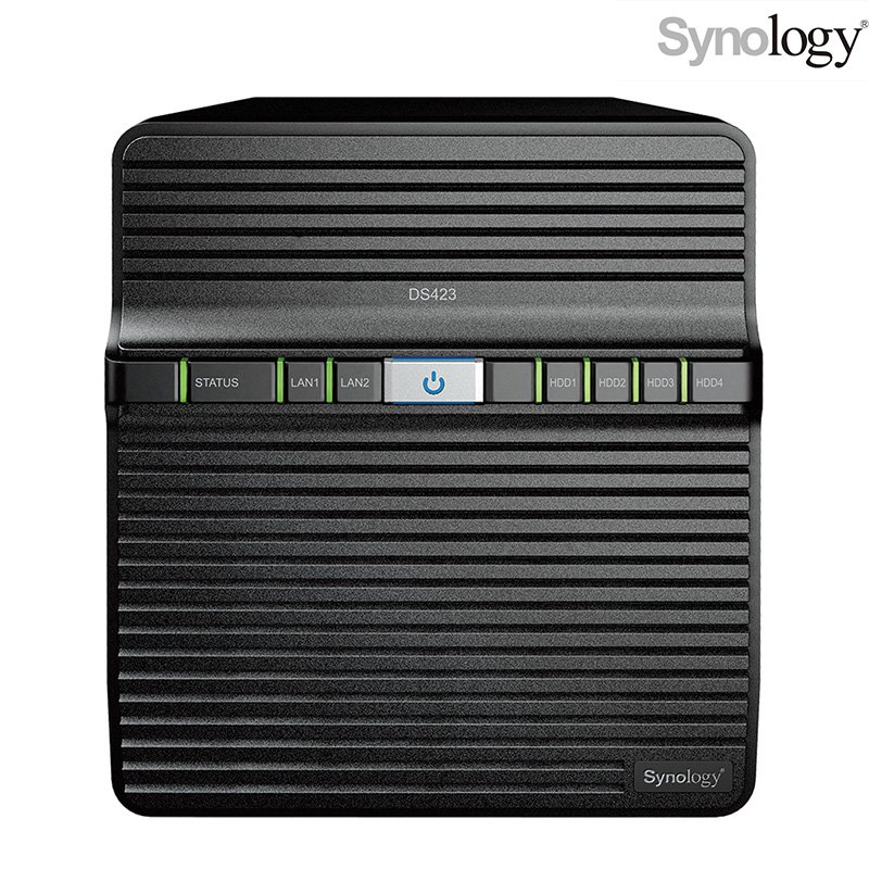 Synology 群暉科技 DiskStation DS423 4Bay Realtek 2GB NAS 網路儲存伺服器 /紐頓e世界