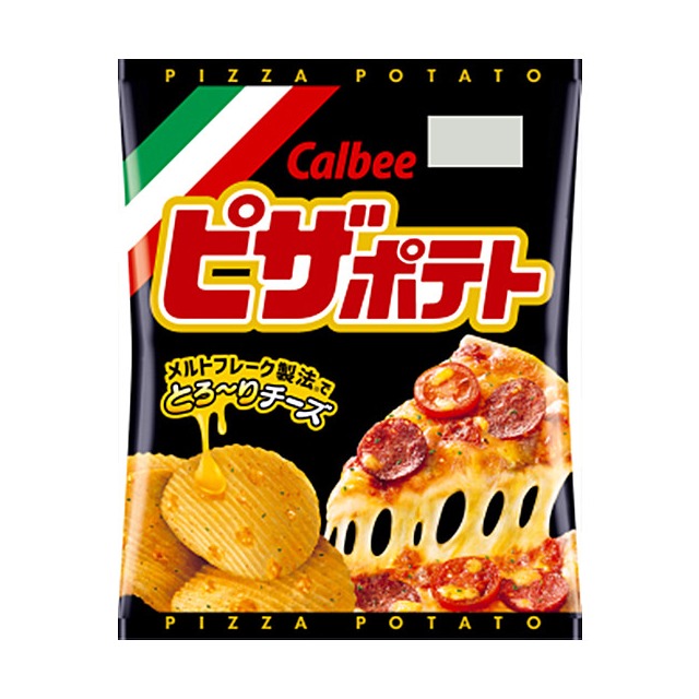 +東瀛go+ calbee 卡樂比 起司披薩風味洋芋片 60g 洋芋片 起司 披薩 餅乾 日本必買 日本餅乾 日本進口