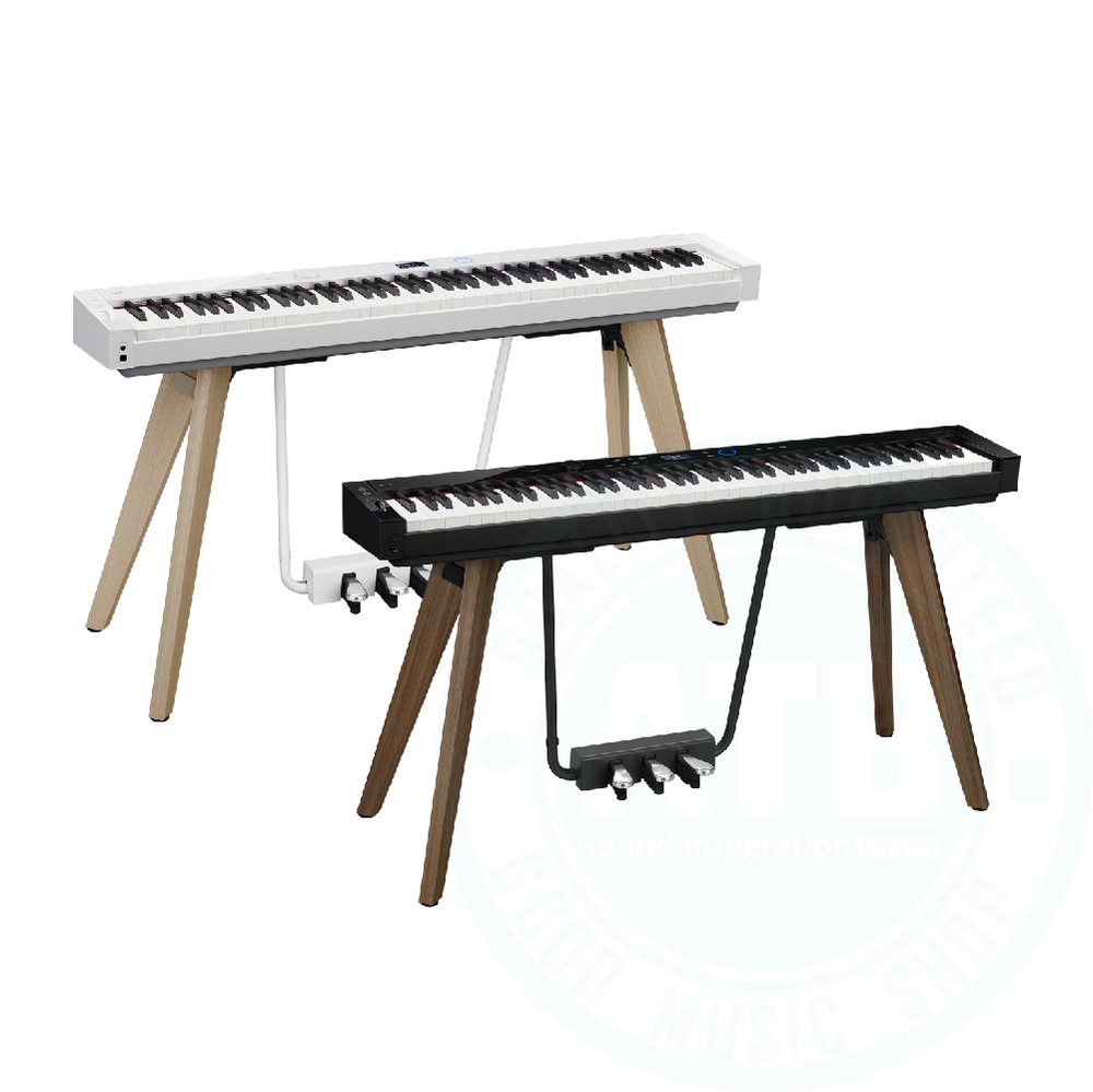 【ATB通伯樂器音響】Casio / PX-S7000 數位鋼琴(附琴架/三踏板/譜架/鍵盤蓋)(黑/白)