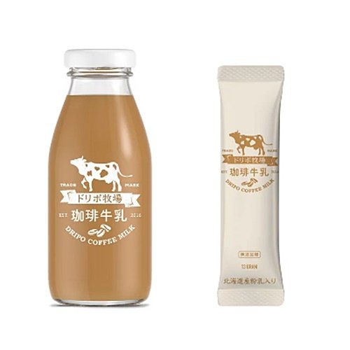 【Dripo】牧場無糖咖啡即溶飲品(25包) x3盒_牧場咖啡牛乳即溶飲品