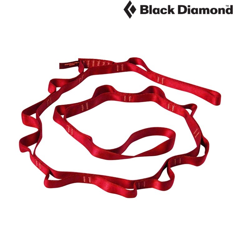 Black Diamond 18mm Nylon Daisy Chain 尼龍繩鍊/菊繩 115cm 390013 紅色