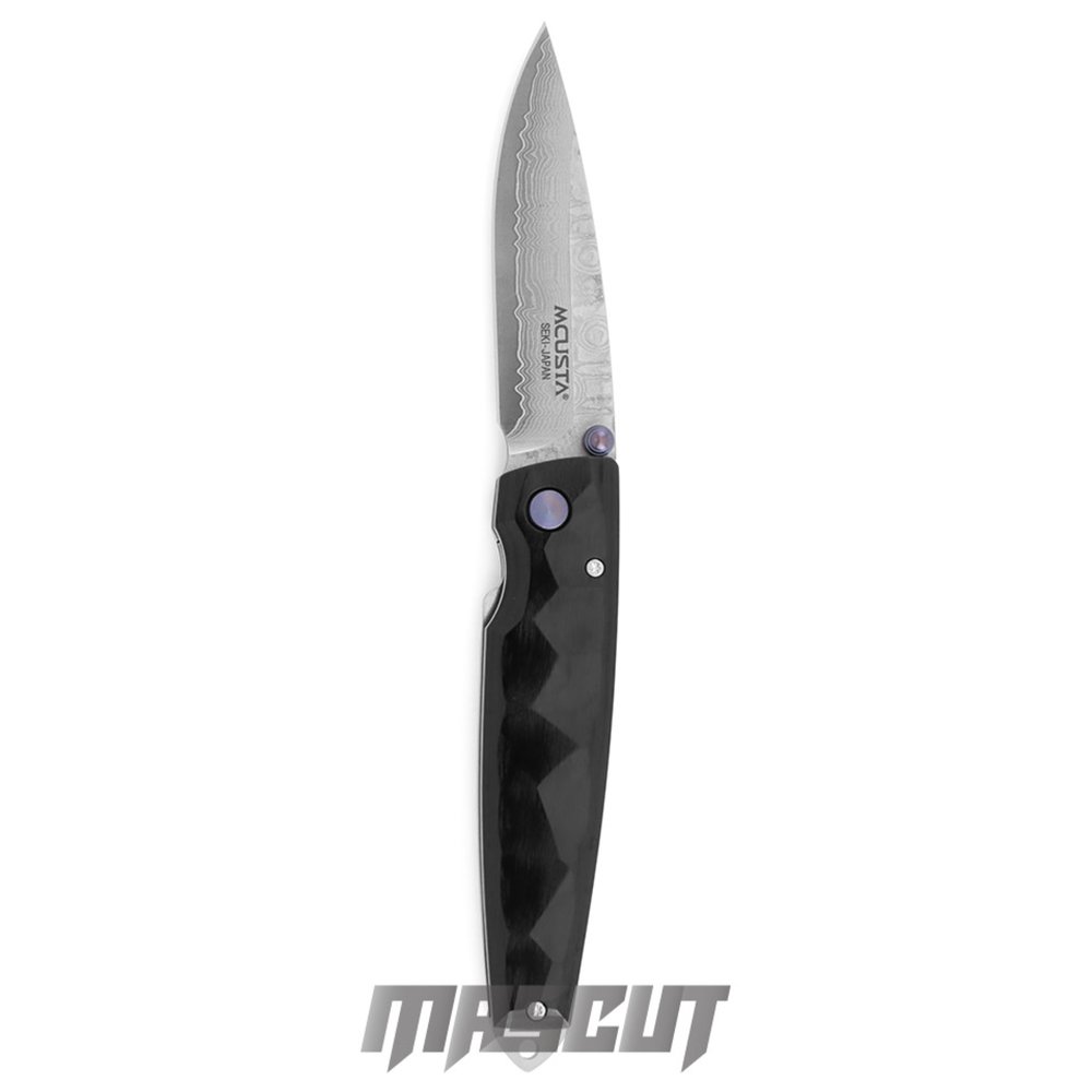 宏均-MCUSTA 黑色合成木柄VG10-折刀 / AU-8008 MC-79DP