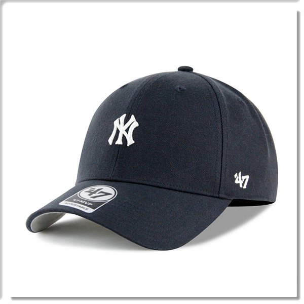 【ANGEL NEW ERA】47 brand MLB NY 紐約 洋基 丈青色 小標 硬版 老帽 棒球帽 穿搭 潮流