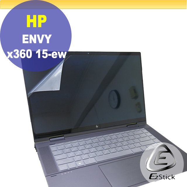HP ENVY X360 15-ew 15-ew0005TX 靜電式筆電LCD液晶螢幕貼 (可選鏡面或霧面)