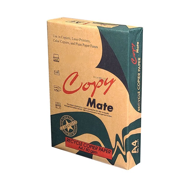 【Copy Mate】環保再生影印紙 A4 80磅 10包入 /箱