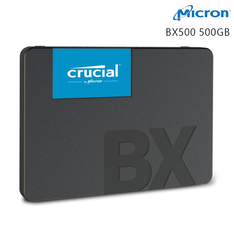 Micron 美光 BX500 500GB 2.5吋 SATA3 SSD 固態硬碟