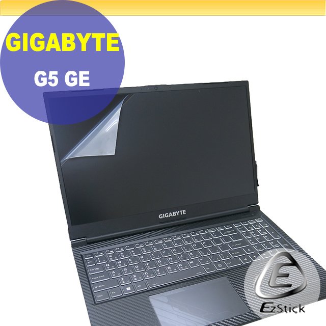 【Ezstick】GIGABYTE G5 GE KF ME MF 靜電式筆電LCD液晶螢幕貼 (可選鏡面或霧面)
