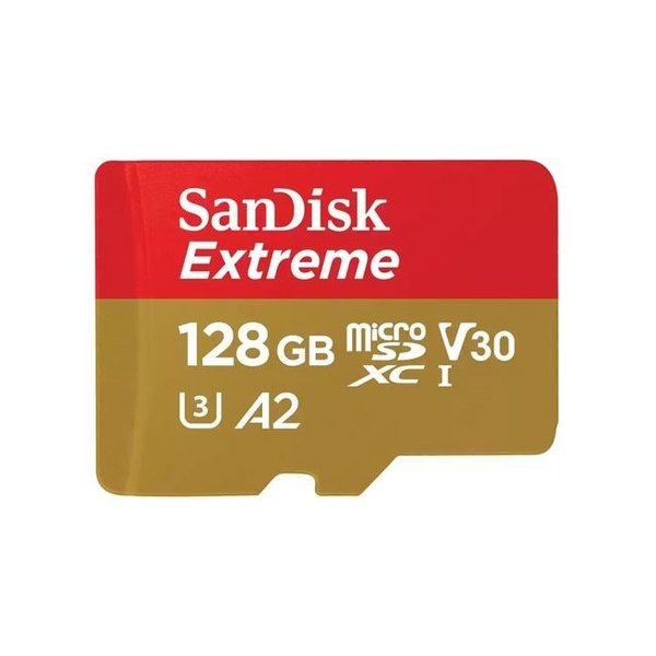 SanDisk Extreme Micro SDXC 128G A2/V30 記憶卡(190MB/s /90MB/s)