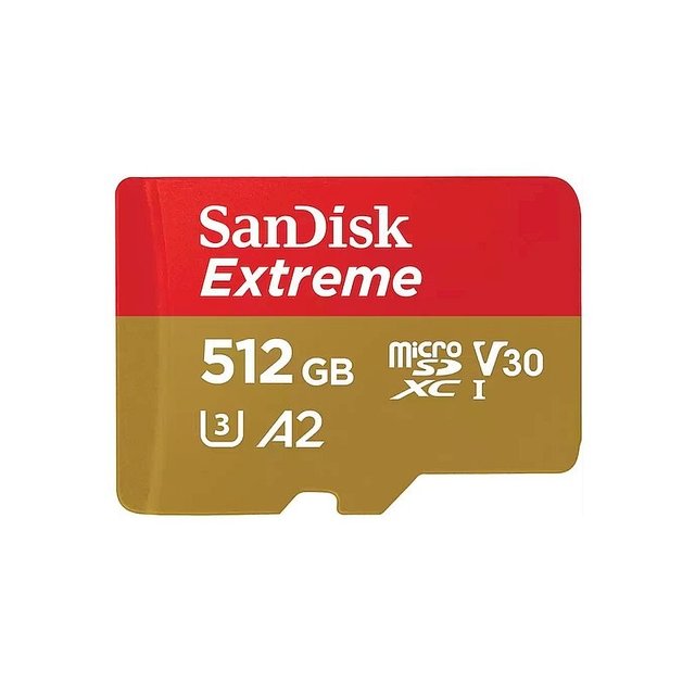 SanDisk Extreme Micro SDXC 512G A2/V30 記憶卡(190MB/s /130MB/s)