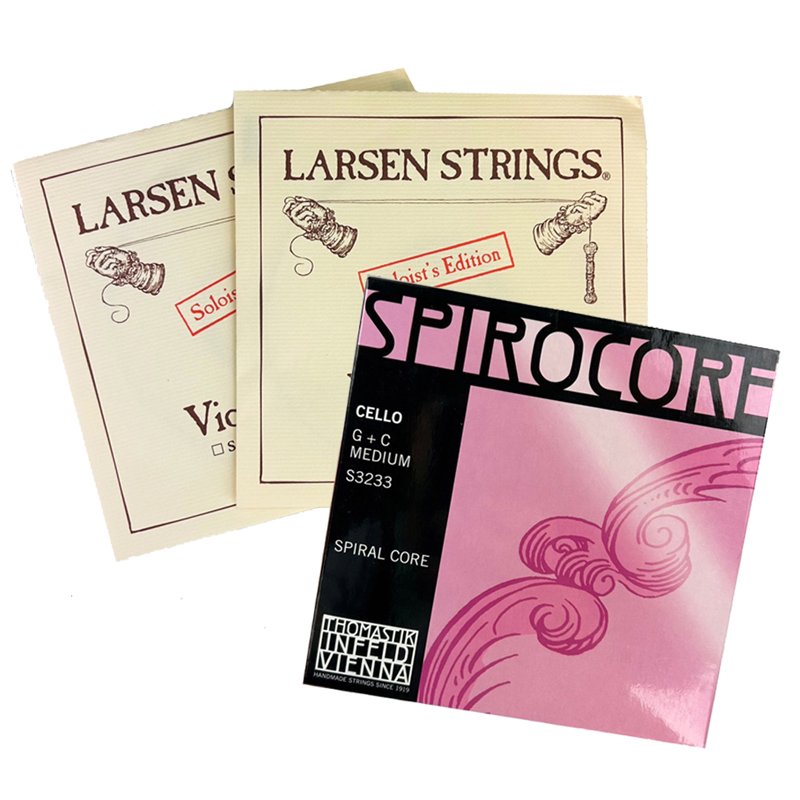 丹麥Larsen A D弦 大提琴弦+Spirocore 3233C/G弦 -中等張力/大提琴專用