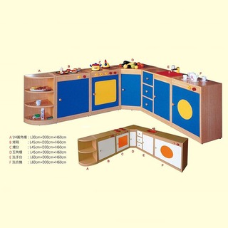 【CF-003A】兒童遊戲廚具組*6台