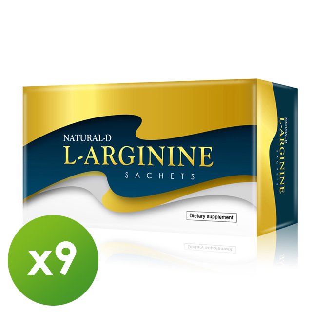 【ND健康小舖】L-ARGININE L-精胺酸粉末(柑橘口味)（10包/盒*9入）