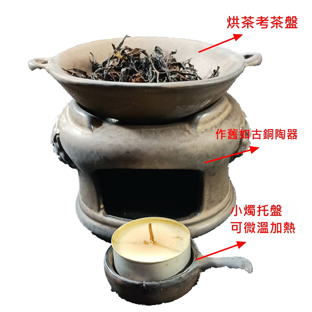 陶燭爐烤茶溫茶器
