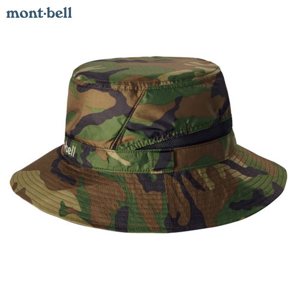長毛象-日本【Montbell】CAMOUFLAGE WATCH HAT / 抗UV迷彩漁夫帽 / 遮陽帽 / 戶外休閒配件