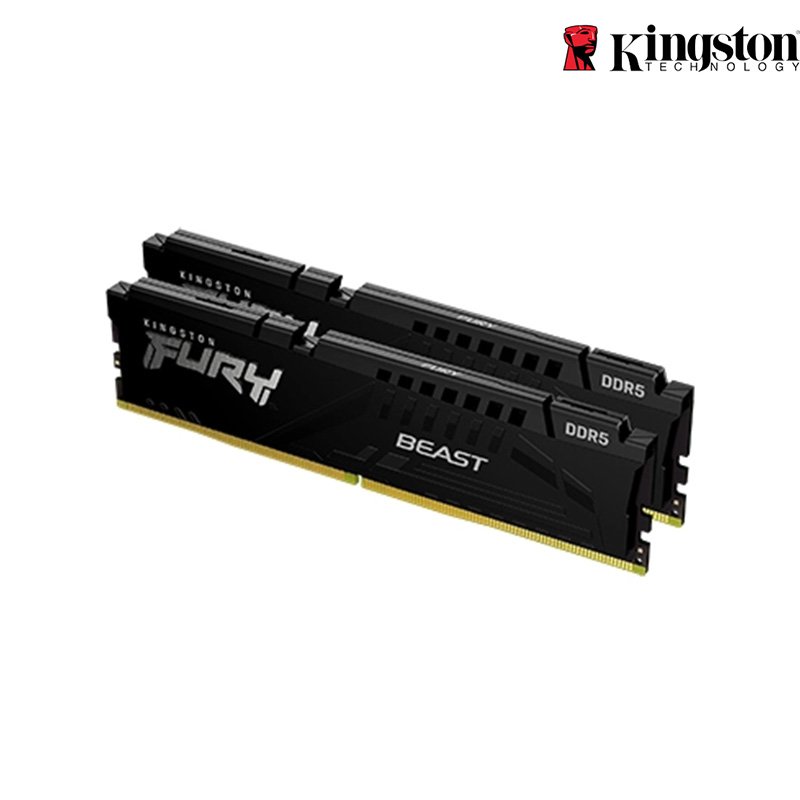 Kingston 金士頓 32GB*2 64G DDR5-6000 FURY Beast 獸獵者 KF560C36BBEK2-64
