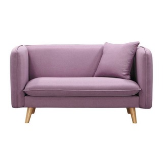 【YA310-7】粉紫色莉莉娜雙人沙發