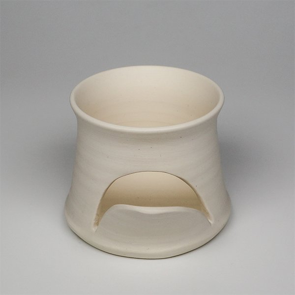 福介商店 日本陶器 常滑燒 淳藏 茶壺蓋架-白 茶道具 茶具