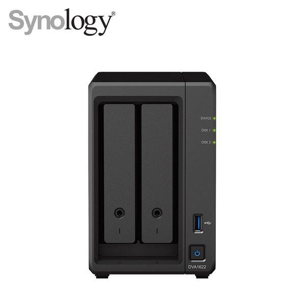 Synology DVA1622深度智慧影像監控系統/三年保固