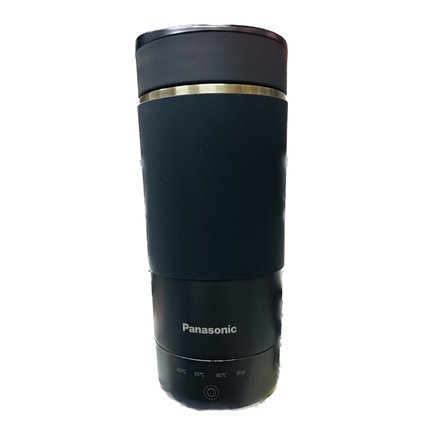 (實演機 平輸商品)國際牌 Panasonic 攜帶式電熱水杯 NC-K501(灰藍色)電壓100V~220V
